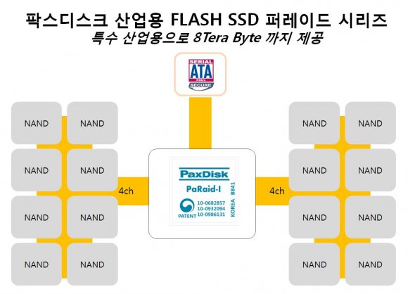 산업용 SSD 퍼레이드 시리즈